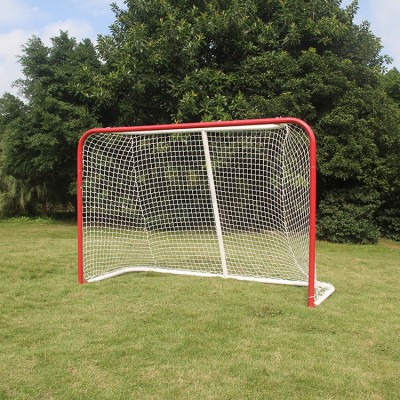 Youth Red Metal Small Hockey Goal